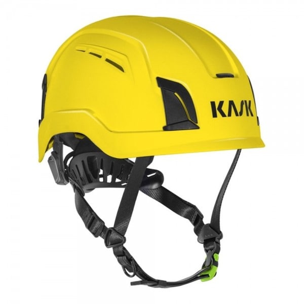 Vented Safety Helmet, Zenith X2 Air, Lightweight polypropylene HD, Adaptive Fit System, Yellow